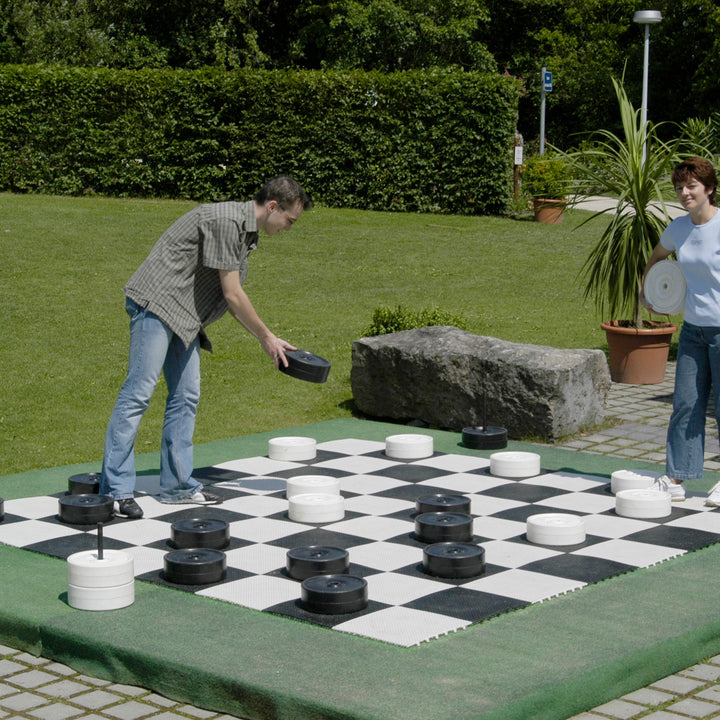 Giant Checker Pieces for Giant Game Board