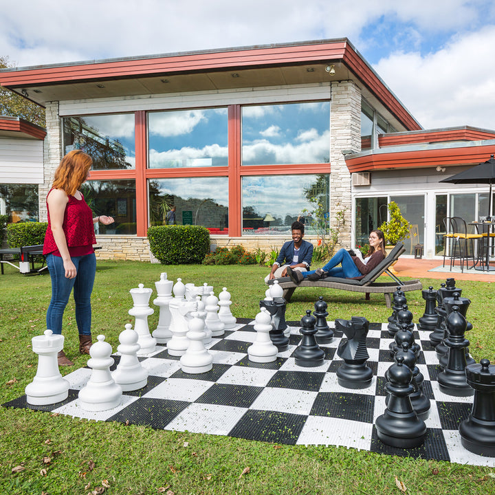 Giant Chess Pieces for Giant Game Board
