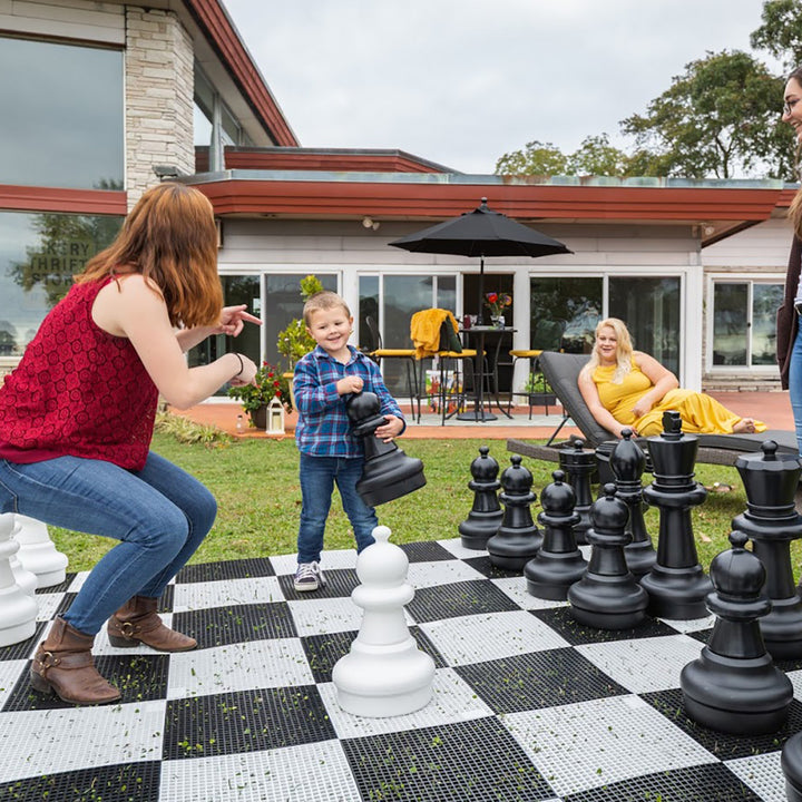 Giant Chess Pieces for Giant Game Board