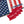 Patriotic Bean Bag Toss 2' x 3'