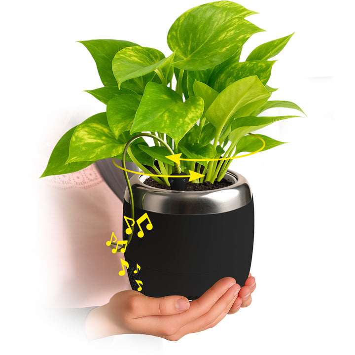 Interactive 6'' Smart Plant Pot with Speaker