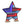 American Flag Star LED Infinity Light