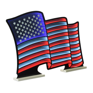 Waving American Flag LED Infinity Light