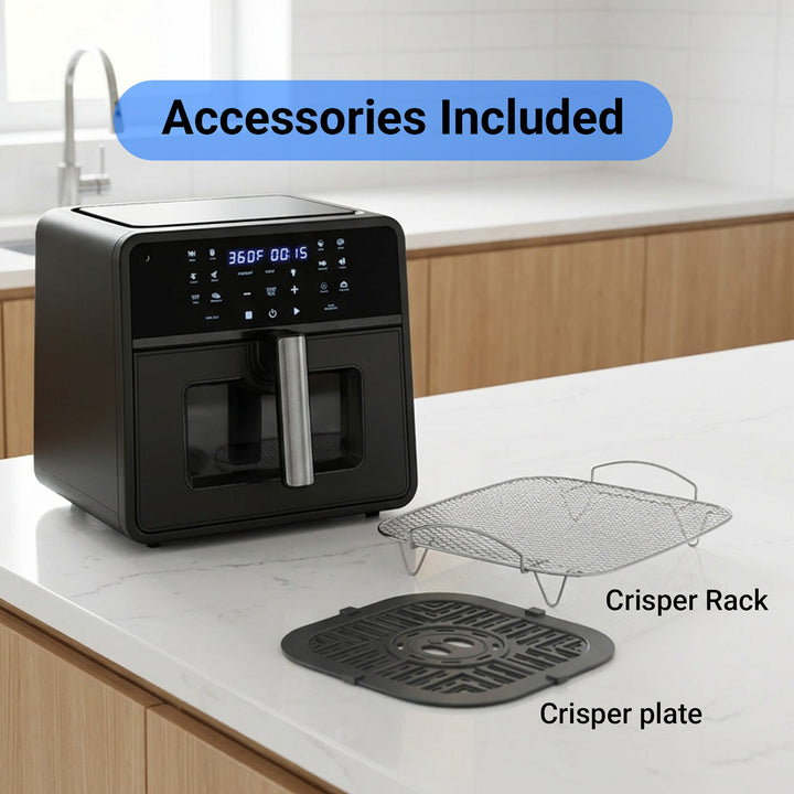 Voice-Controlled 10-Qt. Air Fryer