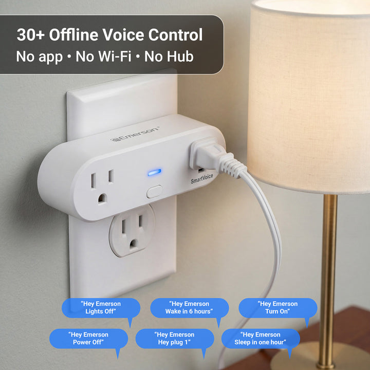 Voice-Activated Plug-In Outlet