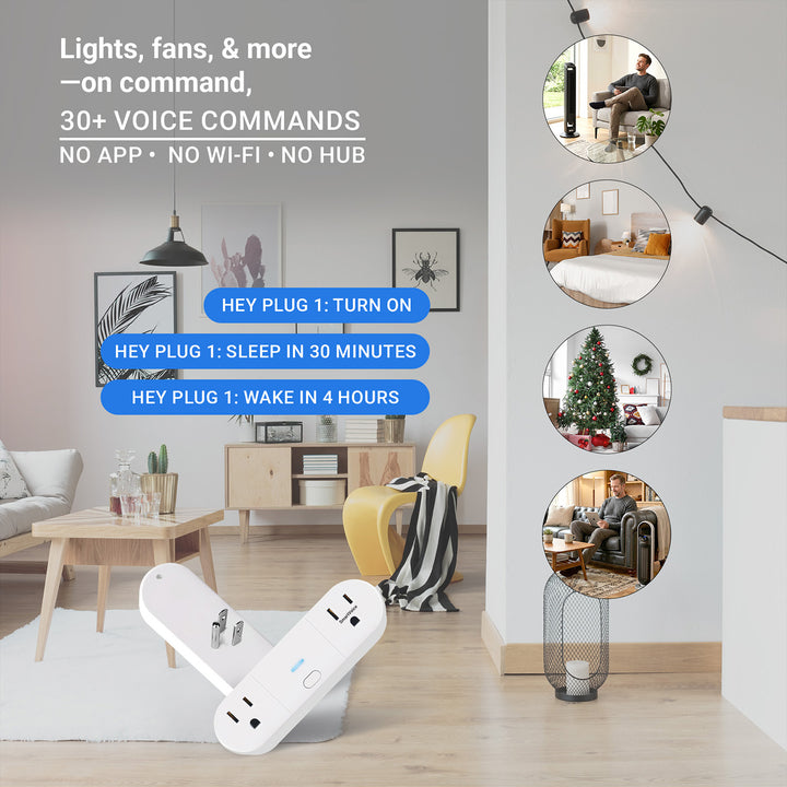 Voice-Activated Plug-In Outlet
