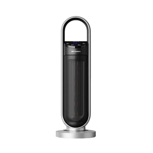 Voice-Controlled 23" Oscillating Tower Heater