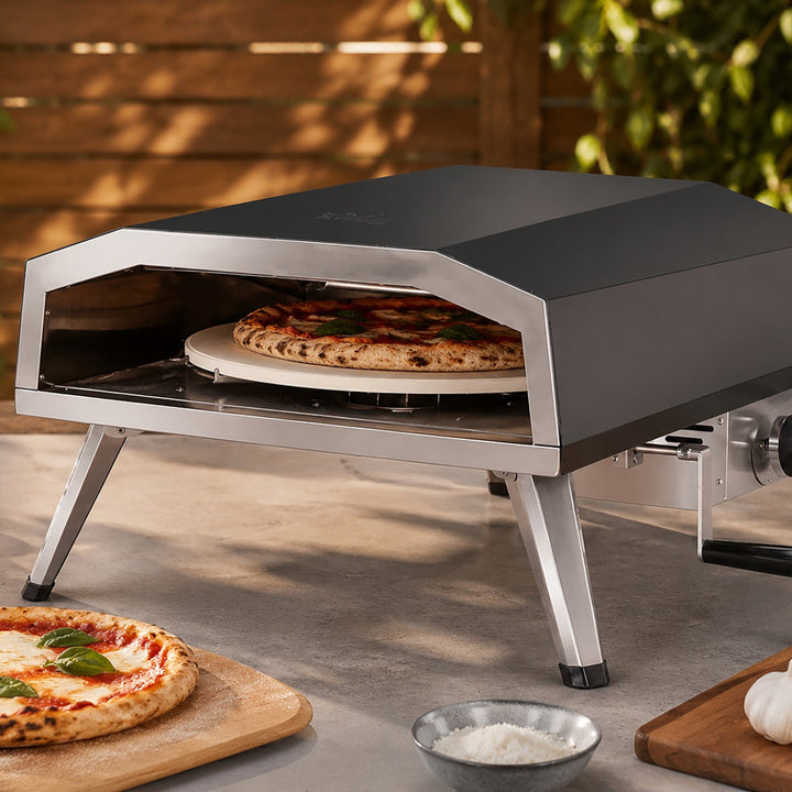 16in Gas Pizza Oven with Rotating Pizza Stone