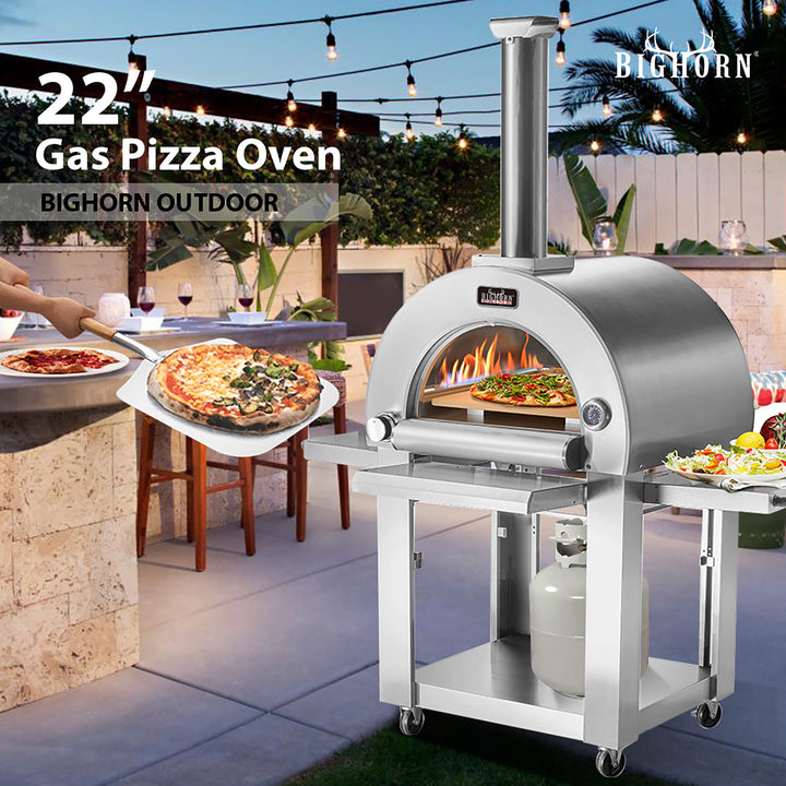 Deluxe Stainless Steel Outdoor Pizza Oven