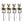 Holiday Infinity Light Lawn Stakes (Set of 4)