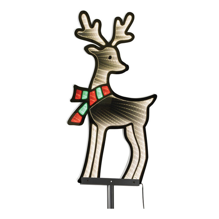 Holiday Infinity Light Lawn Stakes (Set of 4)