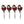 Holiday Infinity Light Lawn Stakes (Set of 4)
