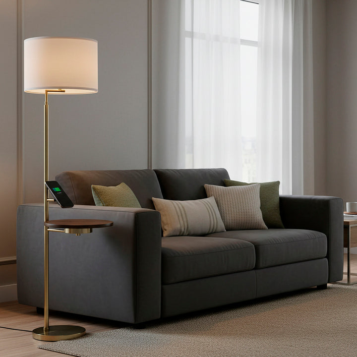 Phone Charging Floor Lamp