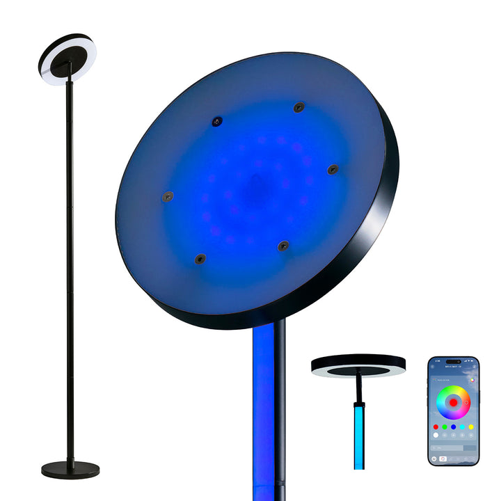 Music Sync RGB Torchiere Lamp