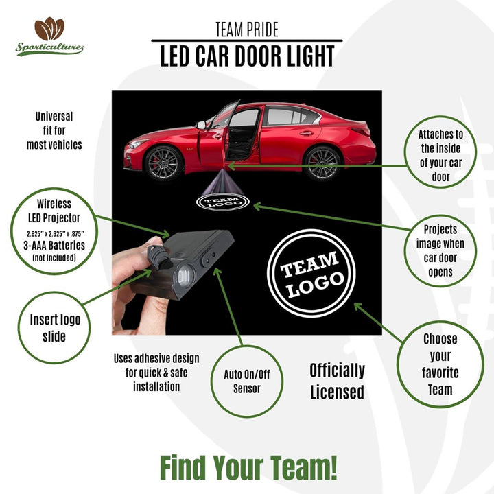 NBA Car Door Light