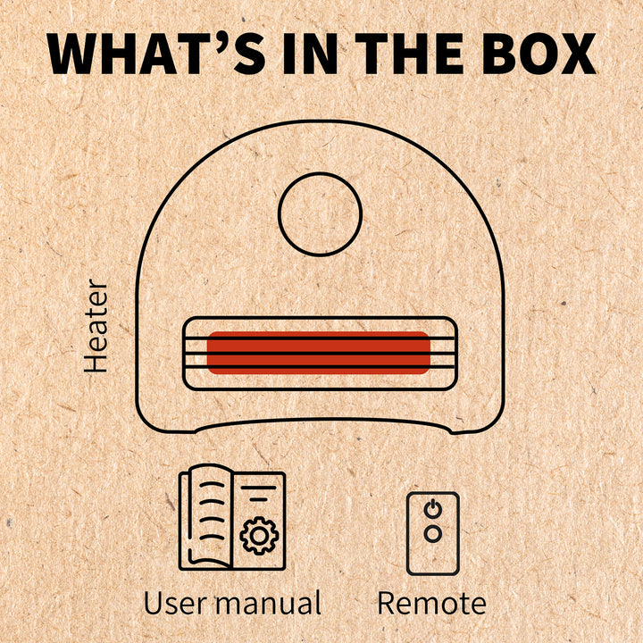 Ultra-Portable Digital Infrared Heater