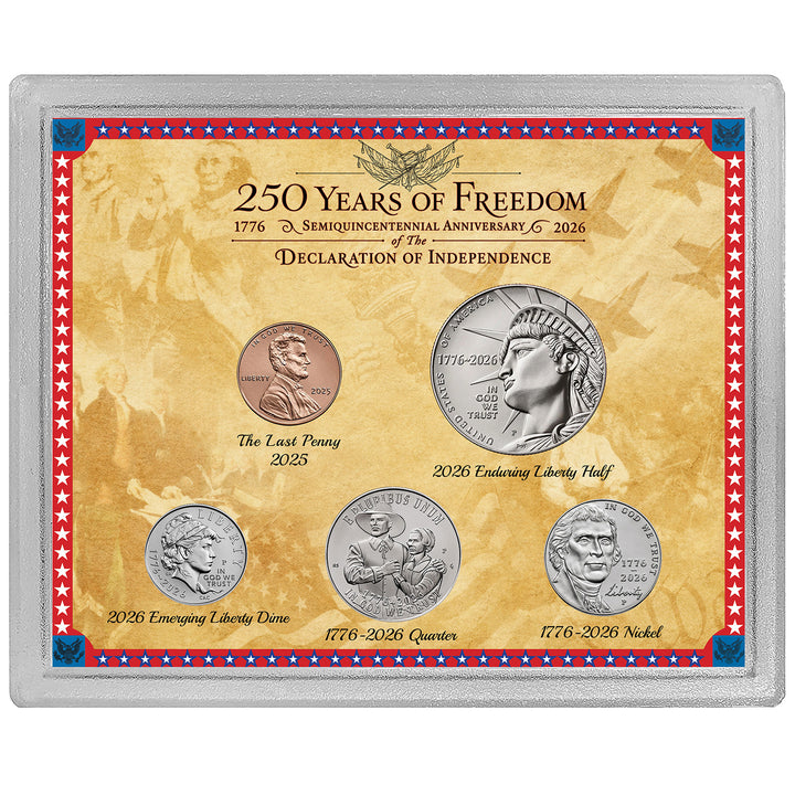 250th Anniversary Collectable Coin Gift Set