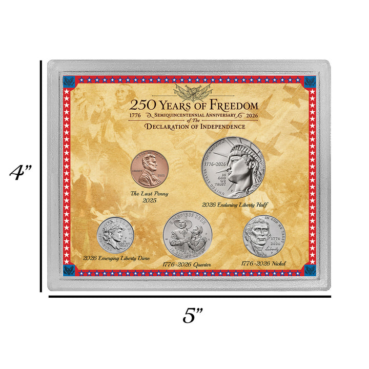 250th Anniversary Collectable Coin Gift Set