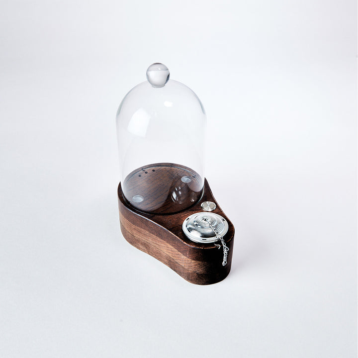 Glass Cocktail Cloche and Smoker Set
