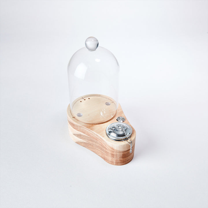 Glass Cocktail Cloche and Smoker Set