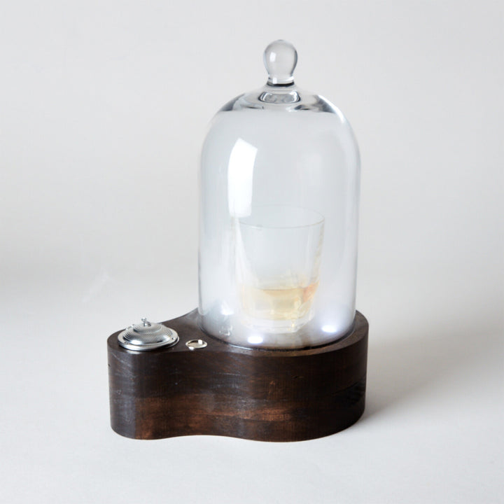 Glass Cocktail Cloche and Smoker Set
