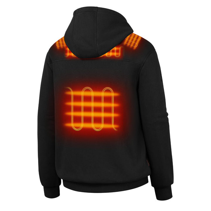 Unisex Heated Pullover Hoodie