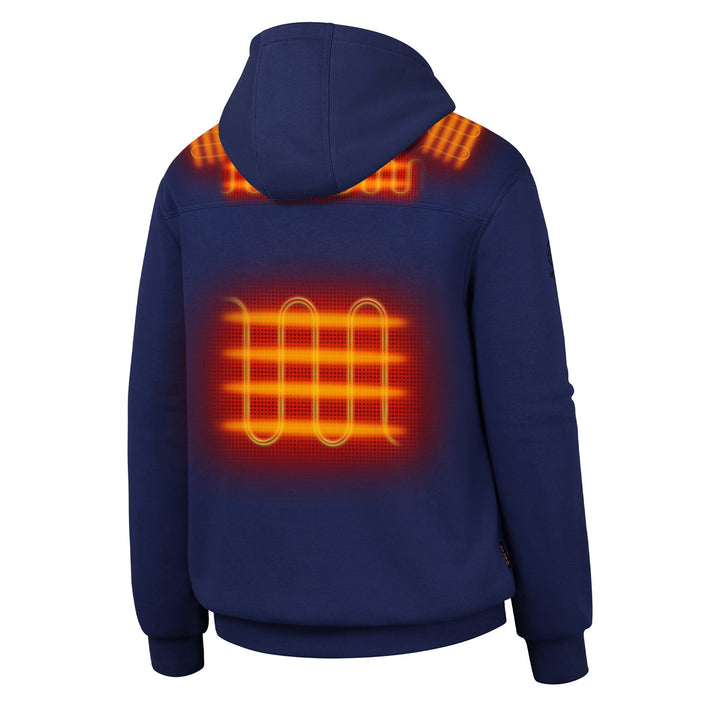 Unisex Heated Pullover Hoodie