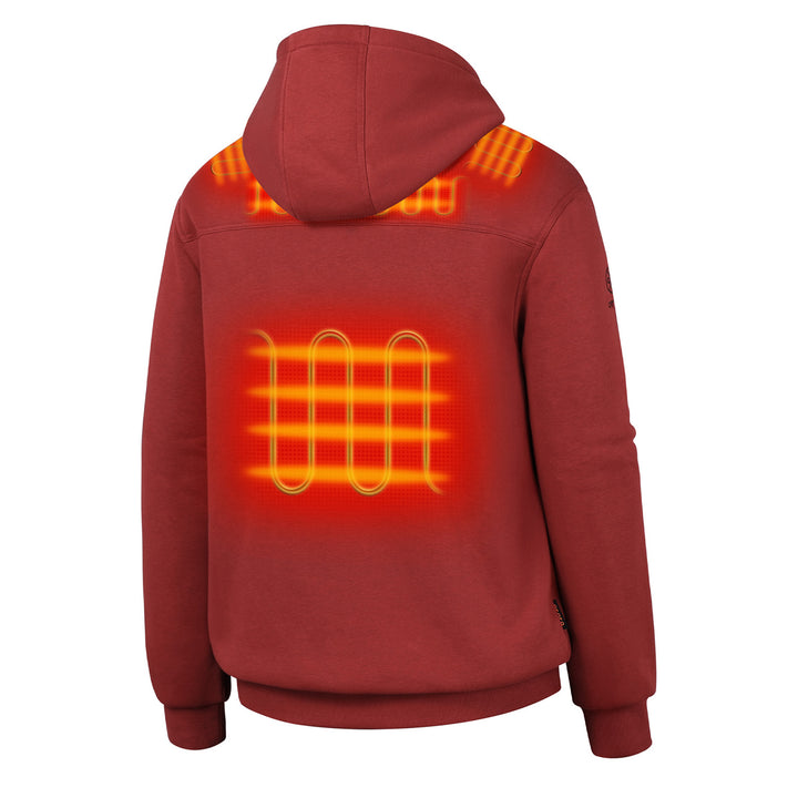 Unisex Heated Pullover Hoodie