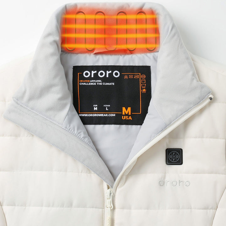 Women's Heated Long Puffer Vest