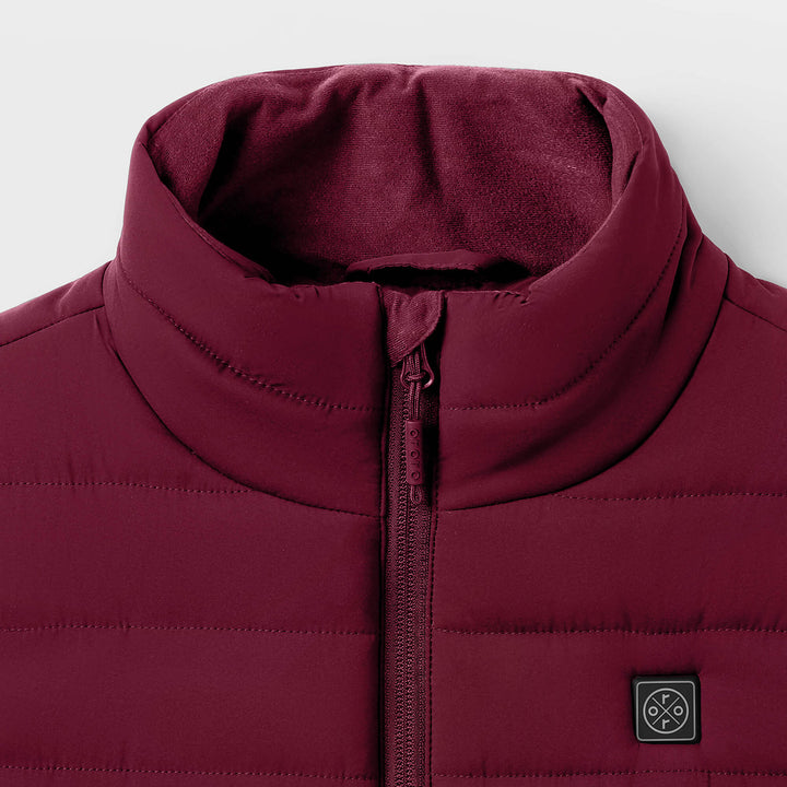Women's Heated Long Puffer Vest