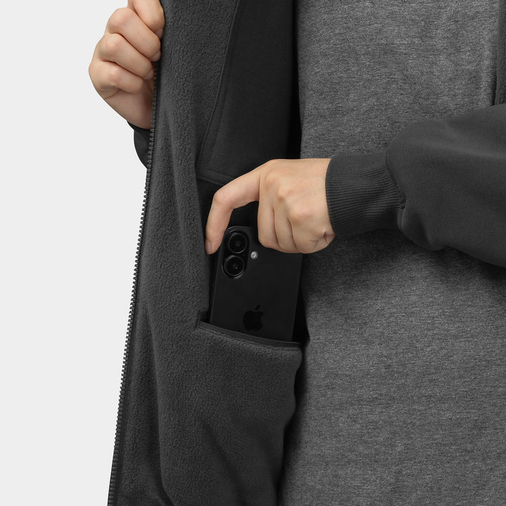Unisex Zip Up Hoodie
