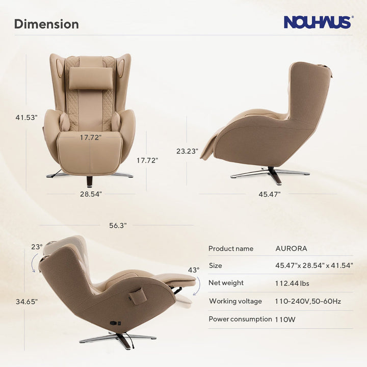 Zero Gravity Full Body Massage and Heat Chair