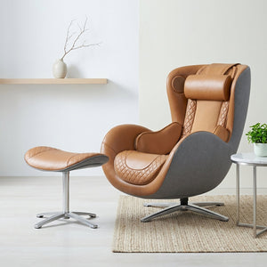 6-Mode Heated Full Body Massage Chair with Ottoman