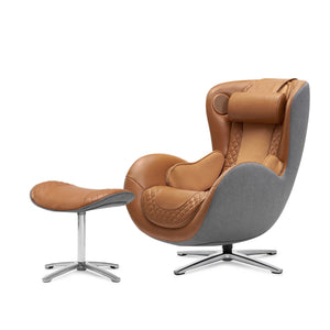 6-Mode Heated Full Body Massage Chair with Ottoman