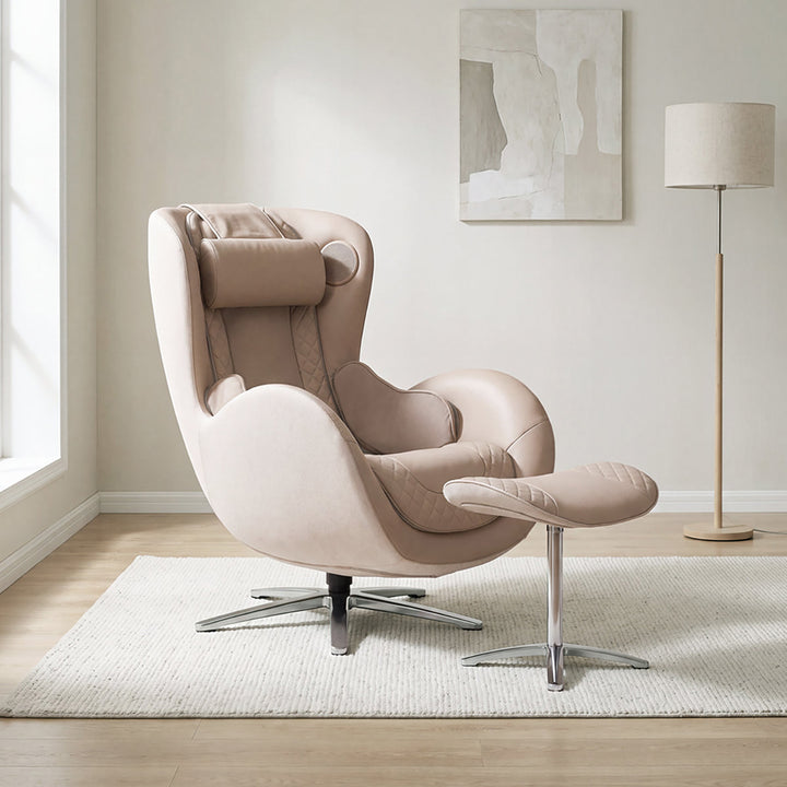 6-Mode Heated Full Body Massage Chair with Ottoman