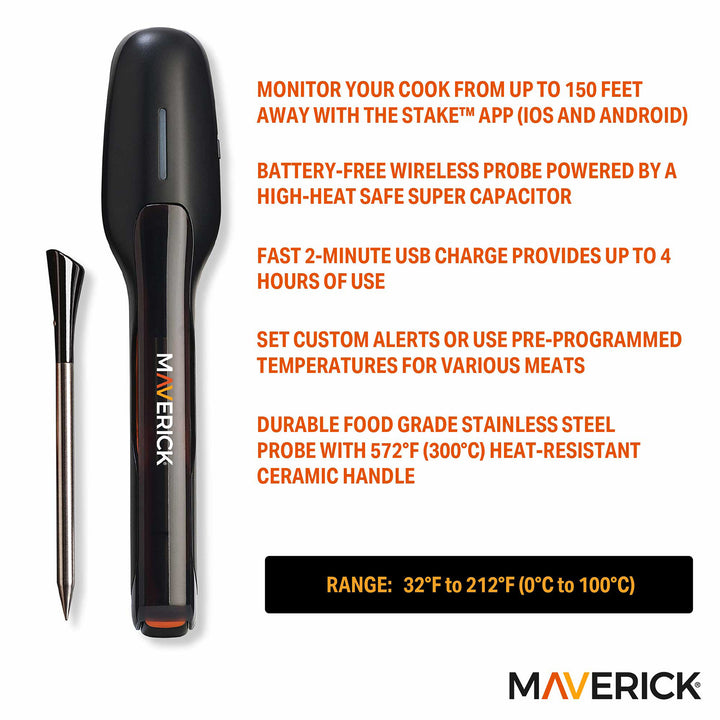 QuickCharge Wireless Meat Thermometer