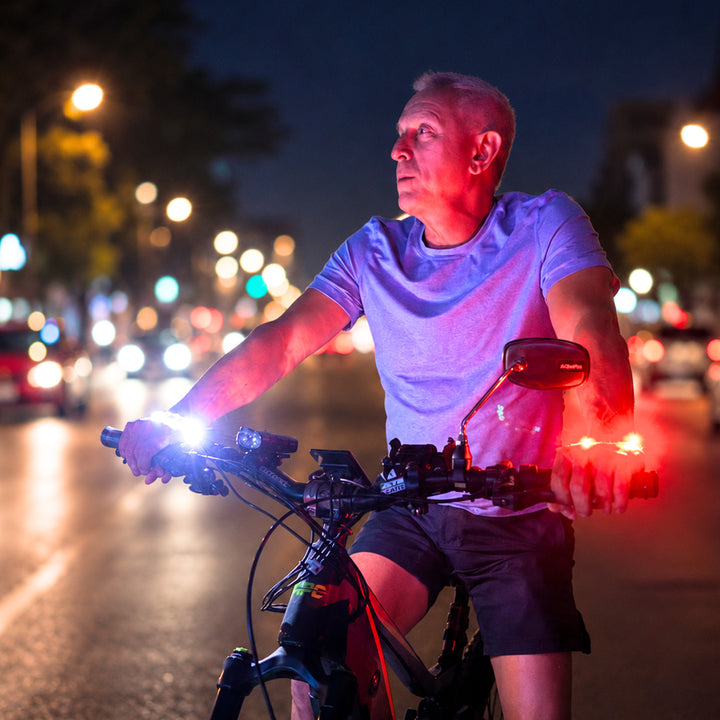 360° Hands-Free Dual Light Wrist Flashlight