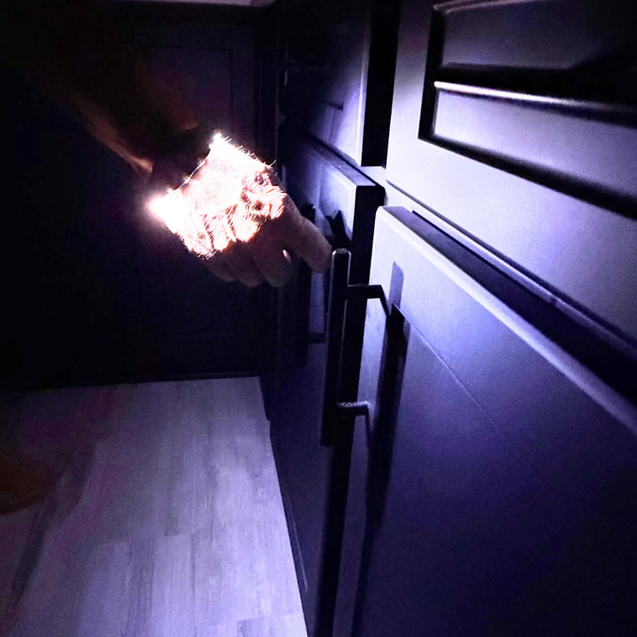 360° Hands-Free Dual Light Wrist Flashlight