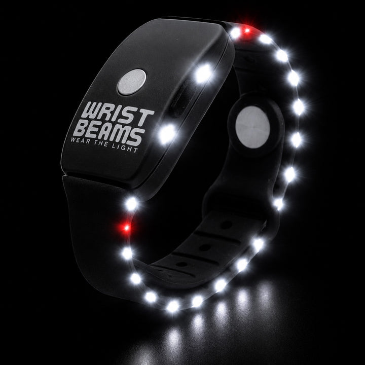 360° Hands-Free Dual Light Wrist Flashlight