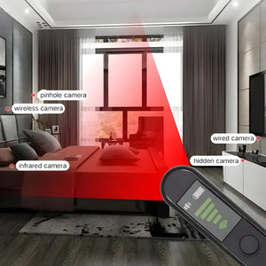 3-in-1 Hidden Camera, GPS and Bug Detector