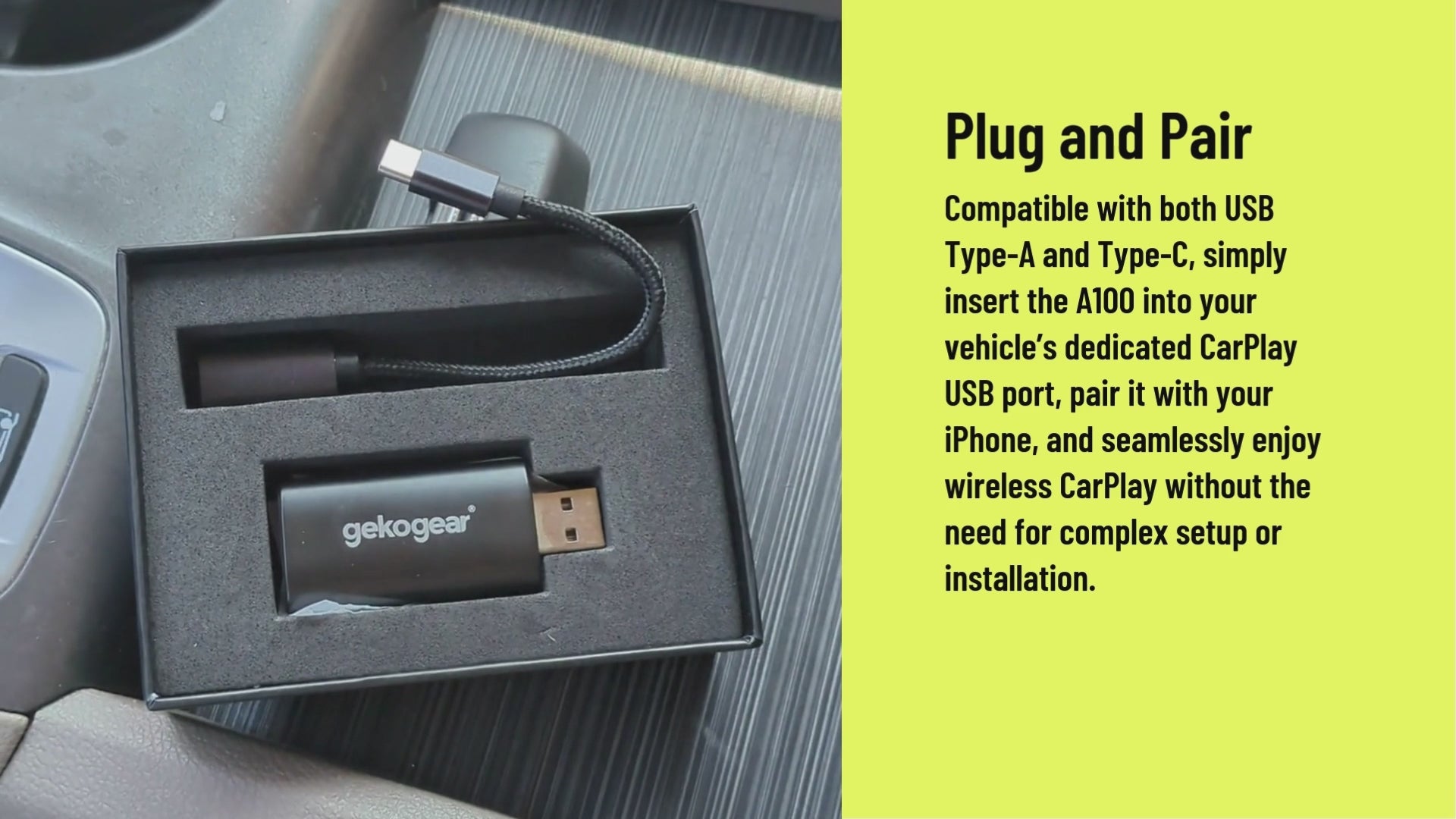Wireless CarPlay USB Adapter
