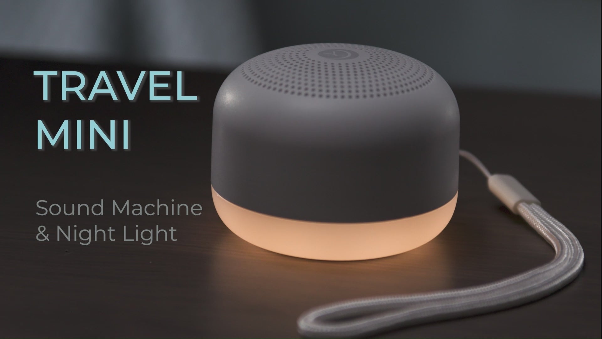 Travel Sleep Sound Machine with Light