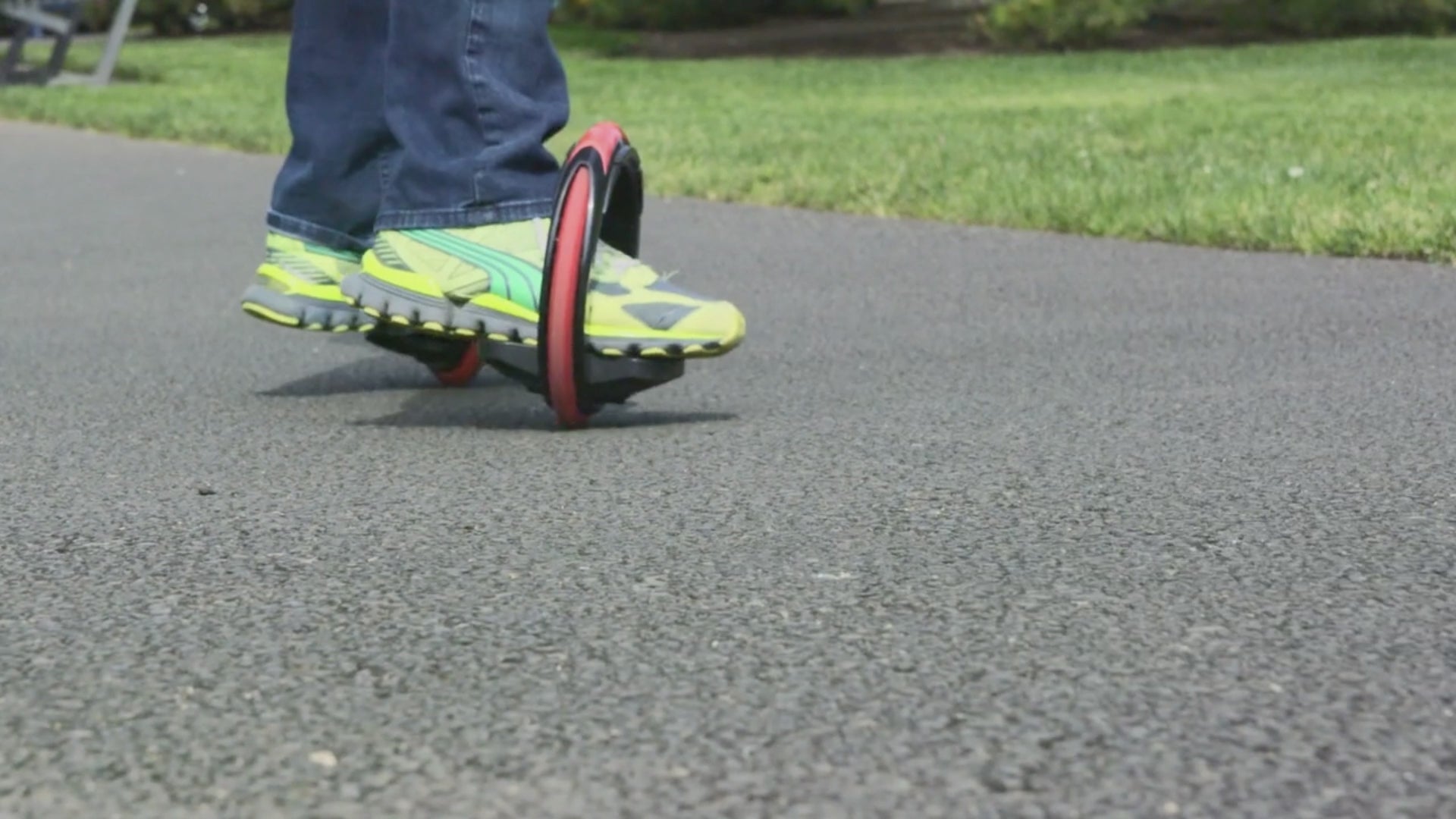 Boardless Skateboard by Sharper Image | Deck-Free Skateboard