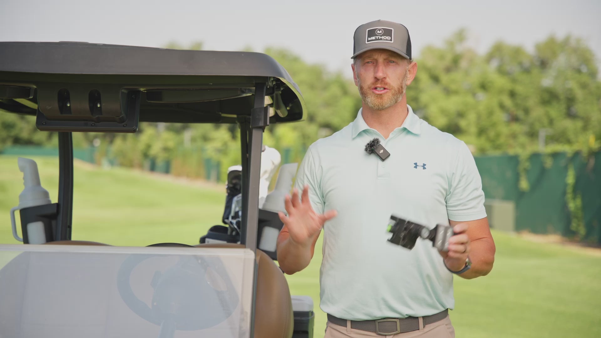Magnetic Golf Cart Phone Holder