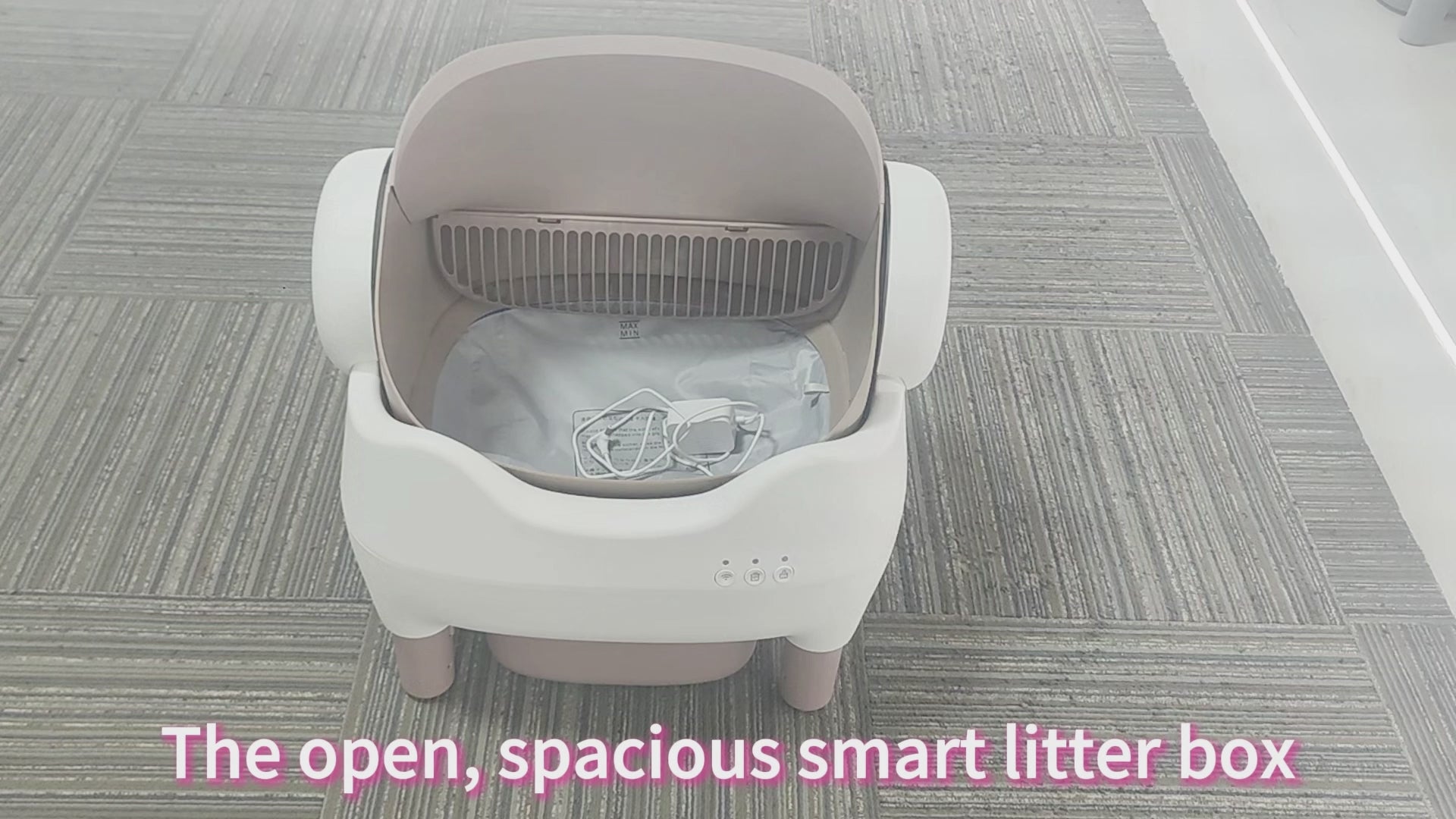 Odor Control Self-Cleaning Kitty Litter Box