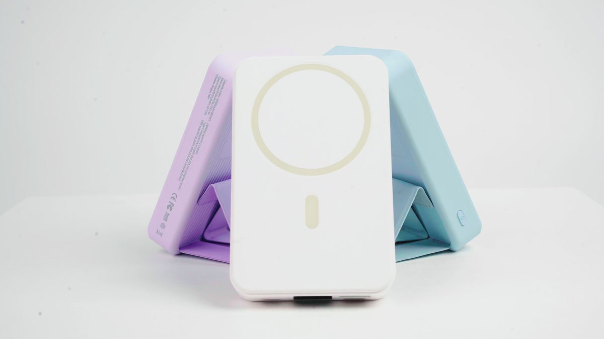Power Bank with Foldable Stand
