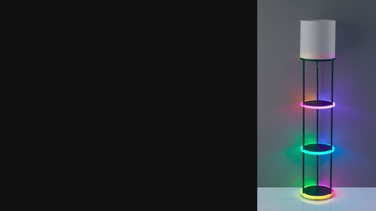 Music Sync RGB Shelf Floor Lamp
