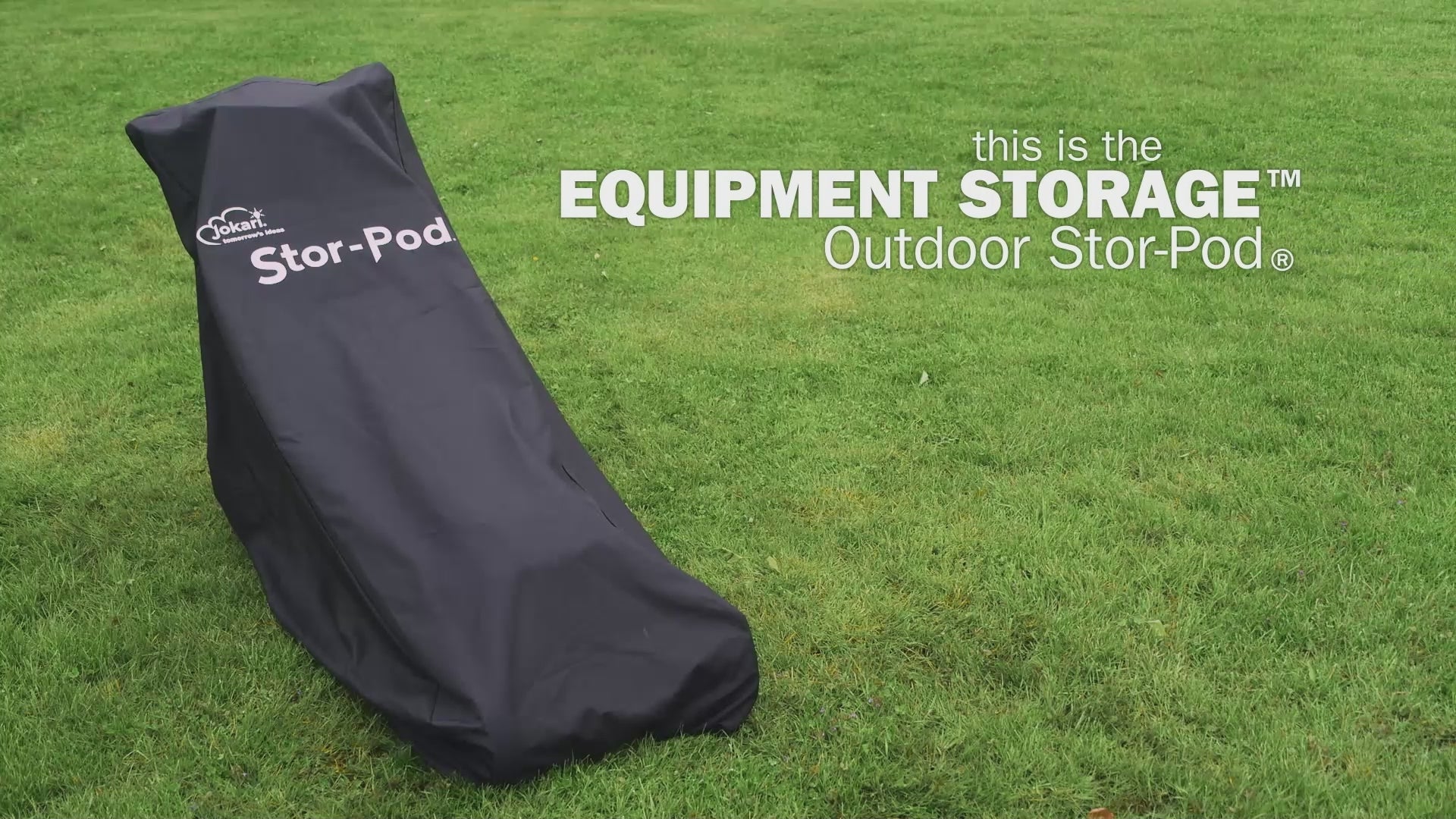 Outdoor Equipment Storage Pod